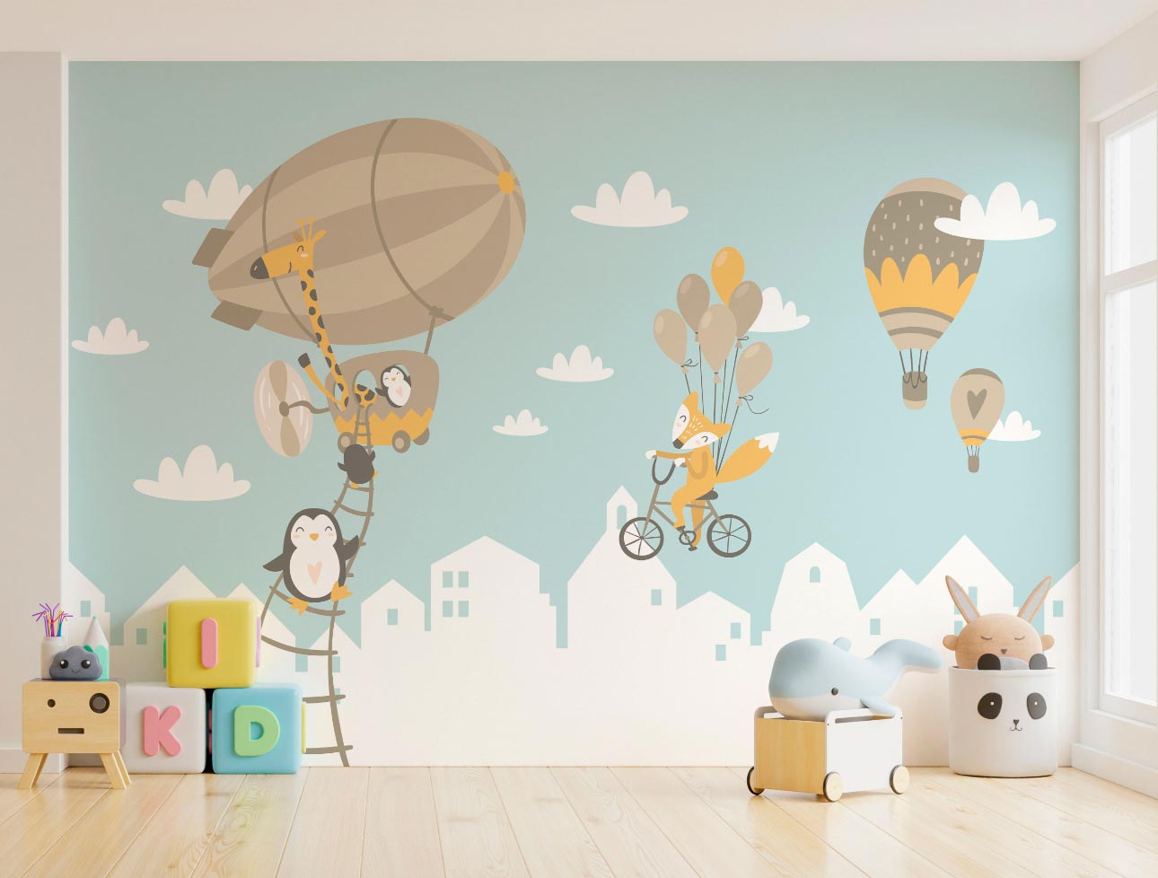 papier-peint chambre bébé